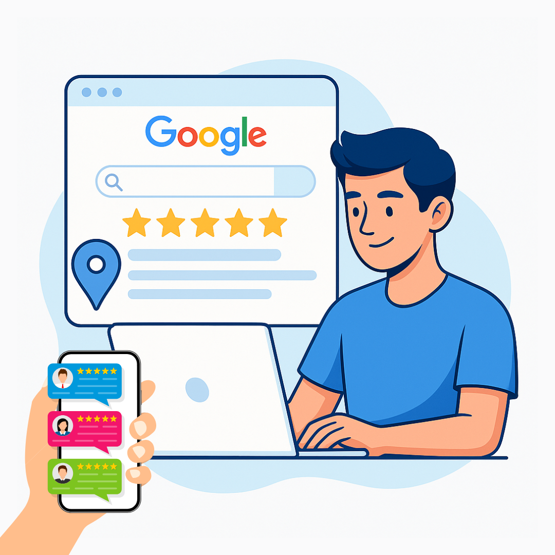 Google搜索曝光+评论优化 [Google Search Exposure & Review Boost]
